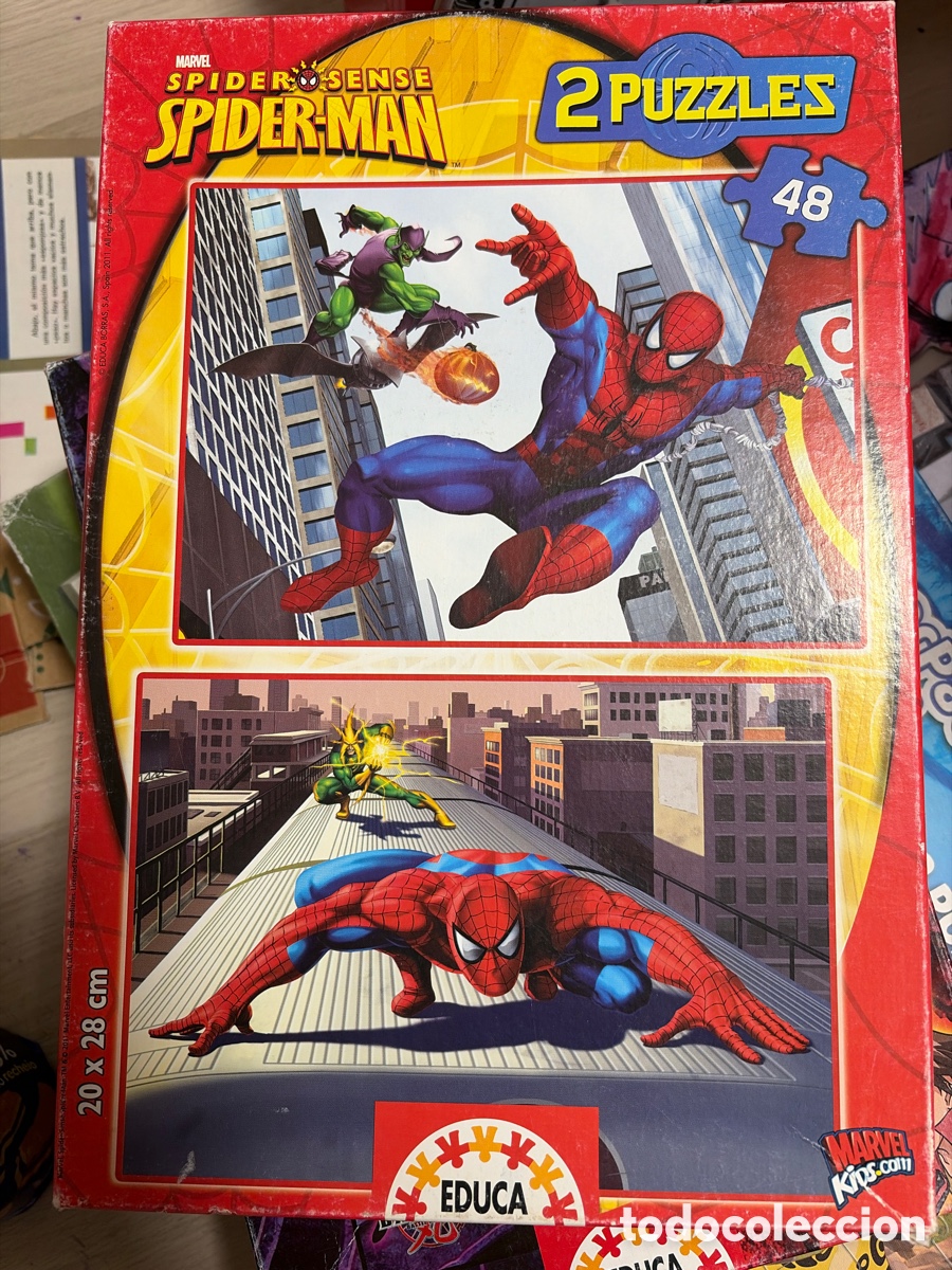 Puzzles: Educa, dos puzzles Spider-Man