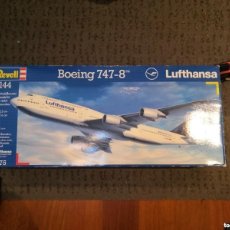 Radio Control: MAQUETA REVELL BOEING 747-8 TH LUFTHANSA ESCALA 1/144