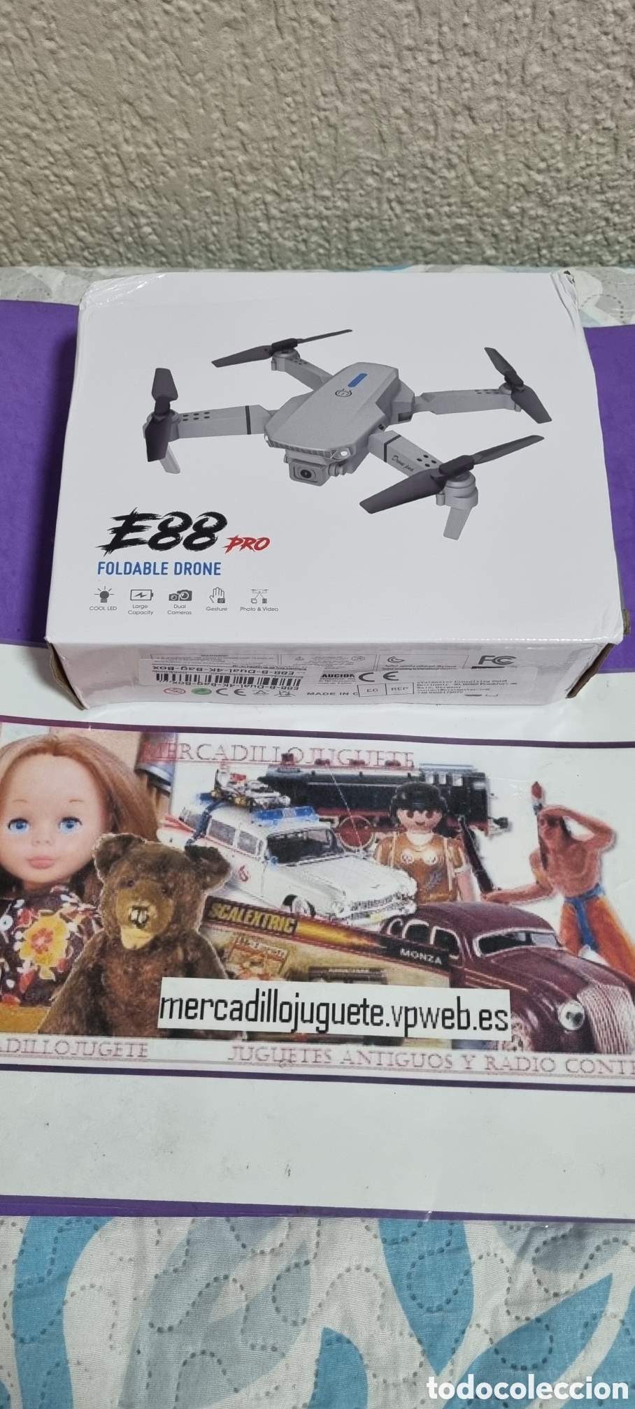 Radio control: Drone E88 pro nuevo a estrenar - Foto 4
