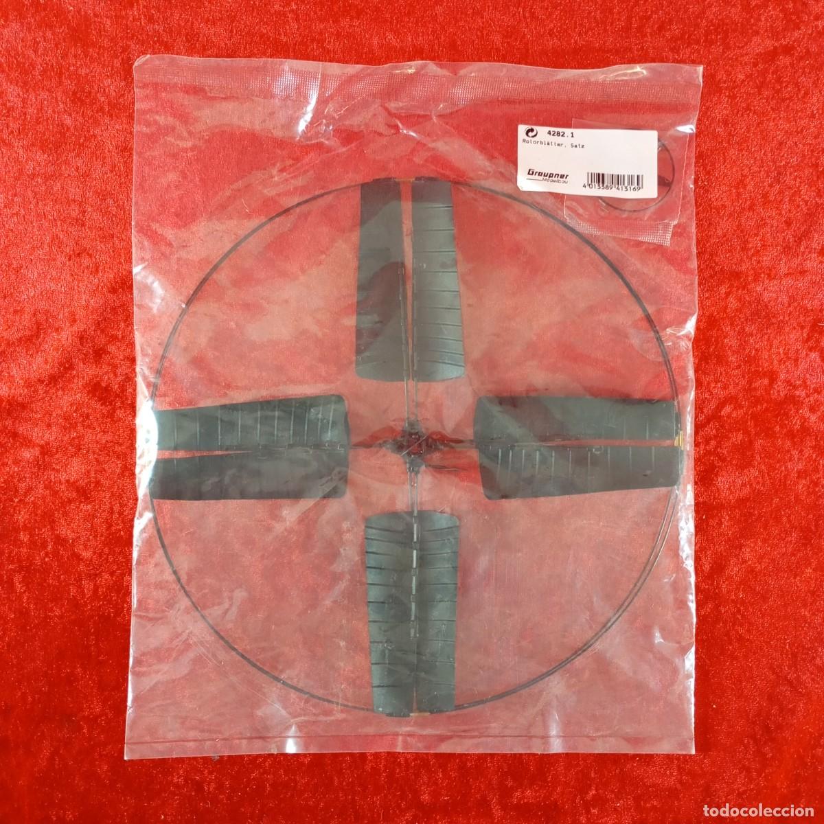 Radio control: GROUPNER MODELBAU - ROTORBL&Auml;TTER, SATZ - REF. 4282.1 / 294 - Foto 1