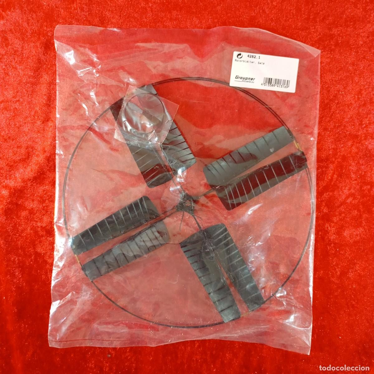 Radio control: GROUPNER MODELBAU - ROTORBL&Auml;TTER, SATZ - REF. 4282.1 / 295 - Foto 1