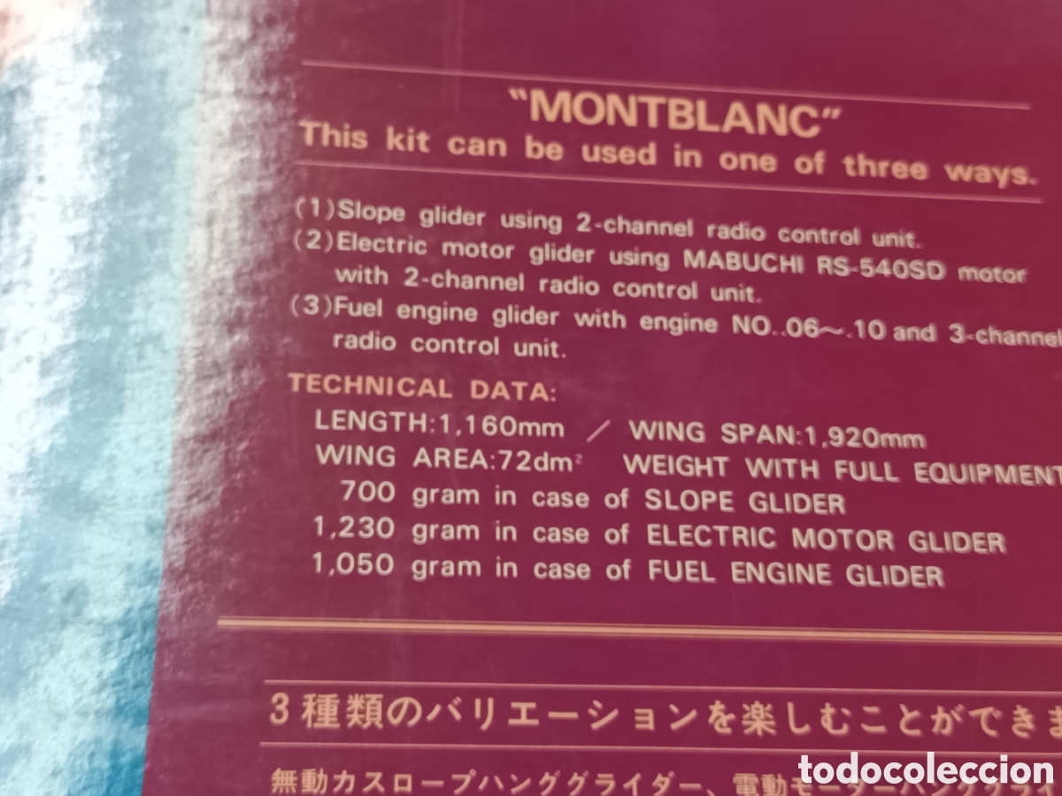 Radio control: Ala delta rc montblanc marca sanko - Foto 2