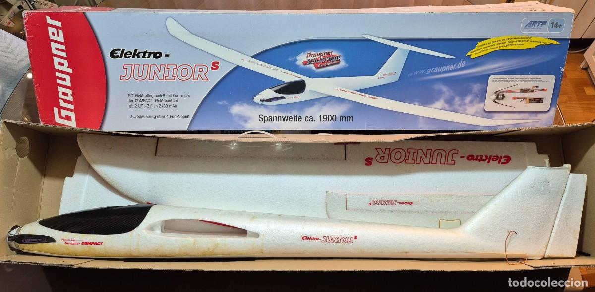 Radio control: PLANEADOR EL&Eacute;LECTRICO &rdquo;ELEKTROJUNIOR S&rdquo; DE GRAUPNER - Foto 4