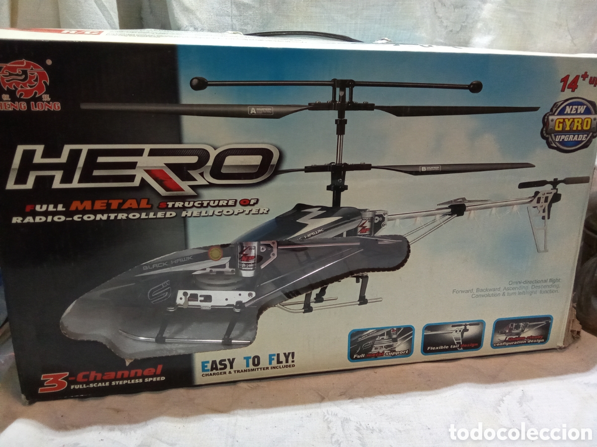 Radio control: HELIC&Oacute;PTERO HERO DE HENG LONG - Foto 1
