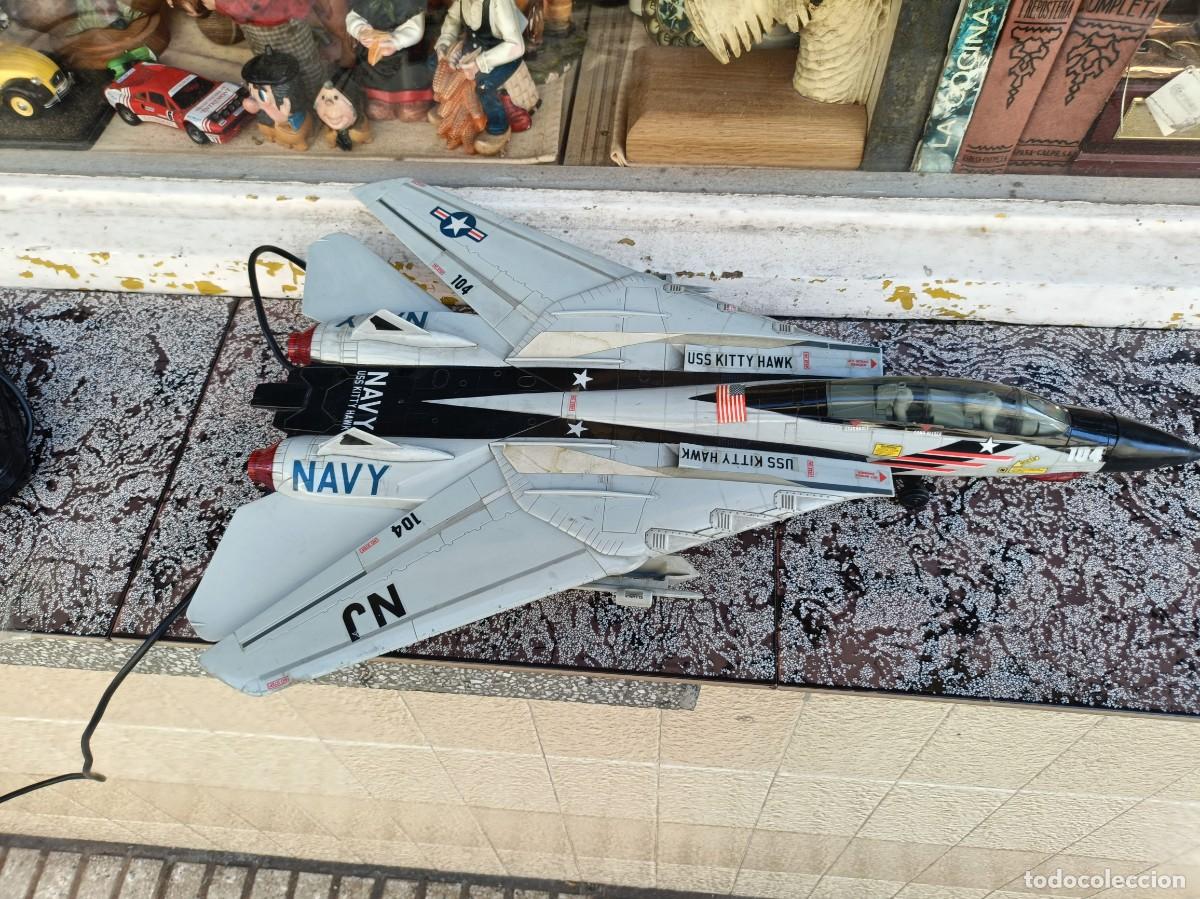 Radio control: AVION TELEDIRIGIDO CON CABLE F-14 TOMCAT DE NEW BRIGHT FUNCIONA