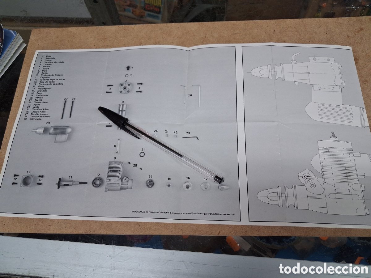 Radio control: Instrucciones motor zom 3,5 cc - Foto 2