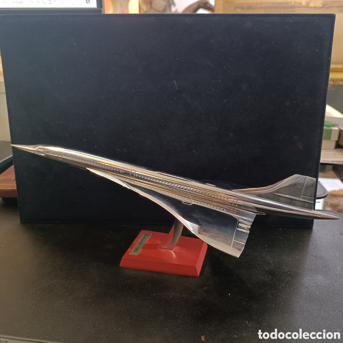 Radio control: Figura del CONCORDE de metal.