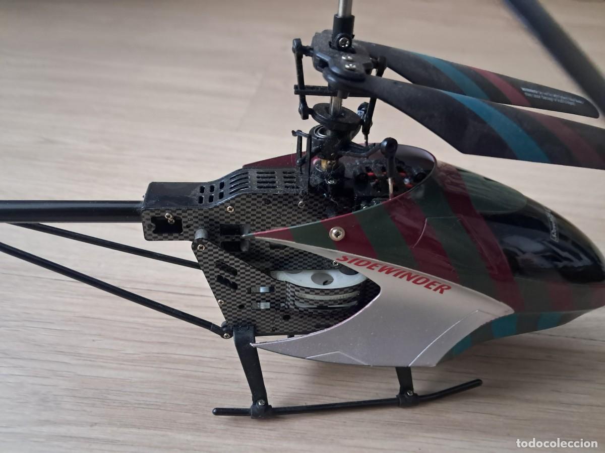 Radio control: Helic&oacute;ptero RC Radiocontrol Sidewinder.