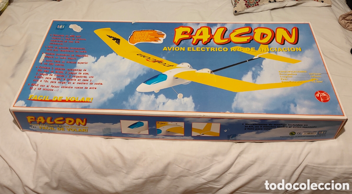 Radio control: Avi&oacute;n teledirigido Falcon iniciaci&oacute;n