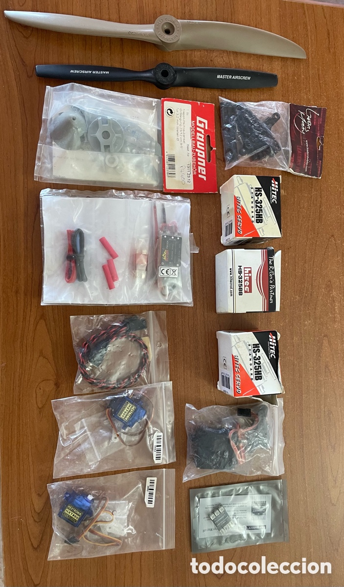 Radio control: Lote componentes y accesorios aeromodelismo y RC