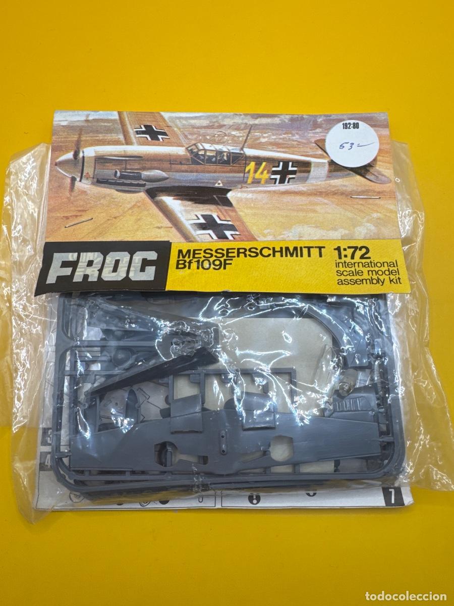 Radio control: ANTIGUA MAQUETA FROG MESSERSCHMITT BF 109F 1:72 &ndash; AVIACI&Oacute;N ALEMANA WWII &ndash; A&Ntilde;OS 70
