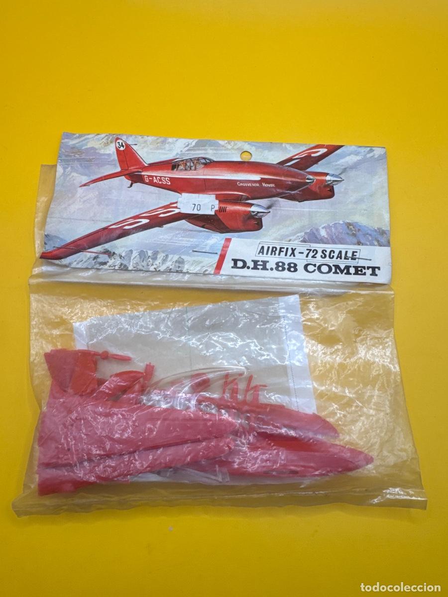 Radio control: ANTIGUA MAQUETA AIRFIX D.H.88 COMET GROSvenor HOUSE 1:72 &ndash; AVI&Oacute;N HIST&Oacute;RICO A&Ntilde;OS 60/70