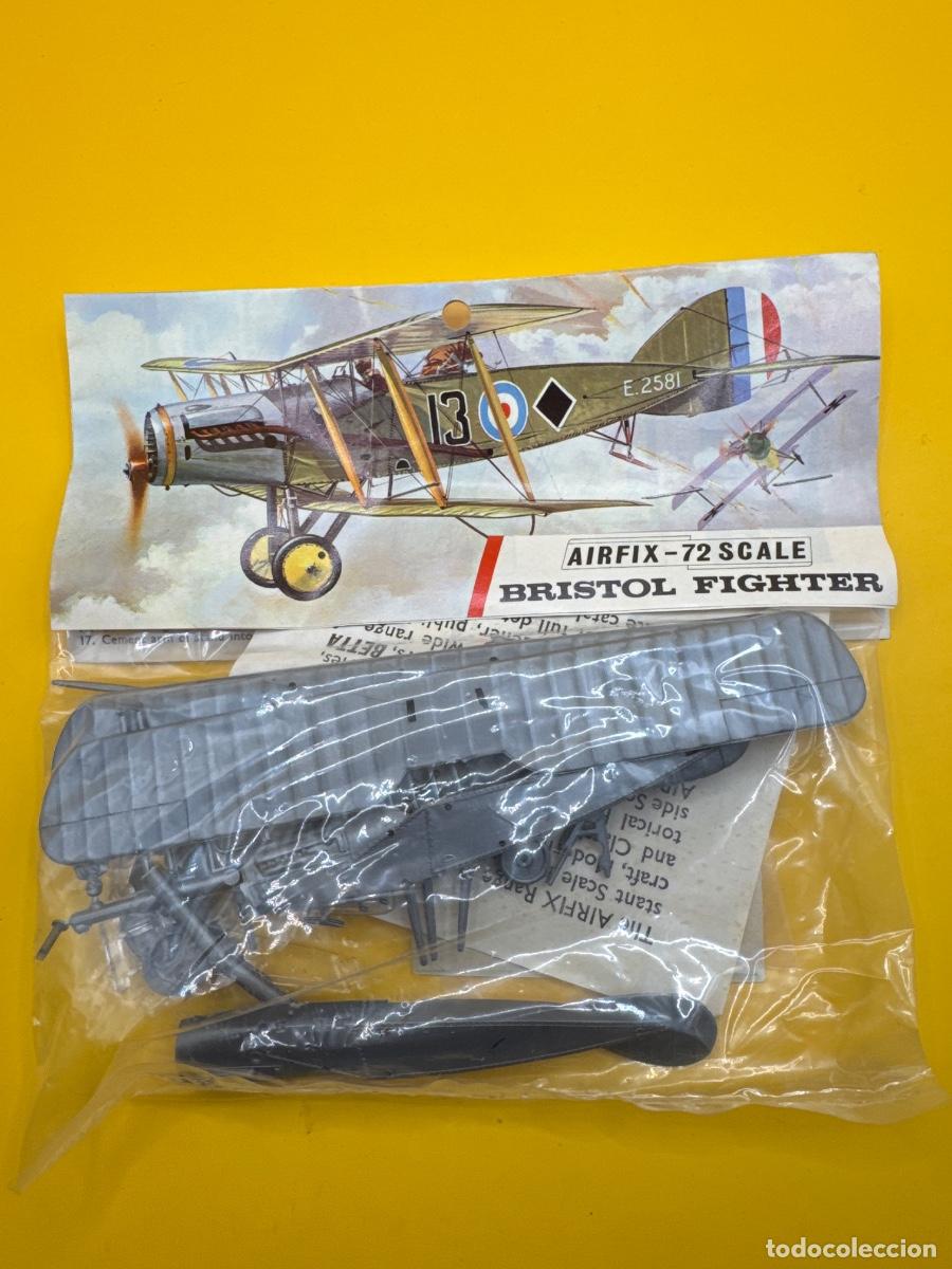 Radio control: ANTIGUA MAQUETA AIRFIX BRISTOL FIGHTER F.2B 1:72 &ndash; AVIACI&Oacute;N BRIT&Aacute;NICA I GUERRA MUNDIAL &ndash; A&Ntilde;OS 60
