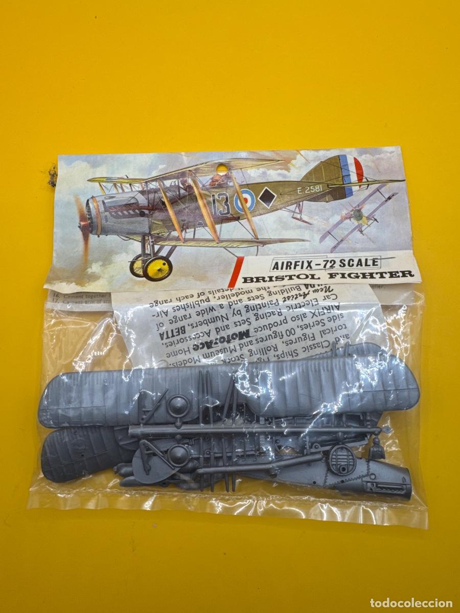 Radio control: ANTIGUA MAQUETA AIRFIX BRISTOL FIGHTER F.2B 1:72 &ndash; AVIACI&Oacute;N BRIT&Aacute;NICA I GUERRA MUNDIAL &ndash; A&Ntilde;OS 60