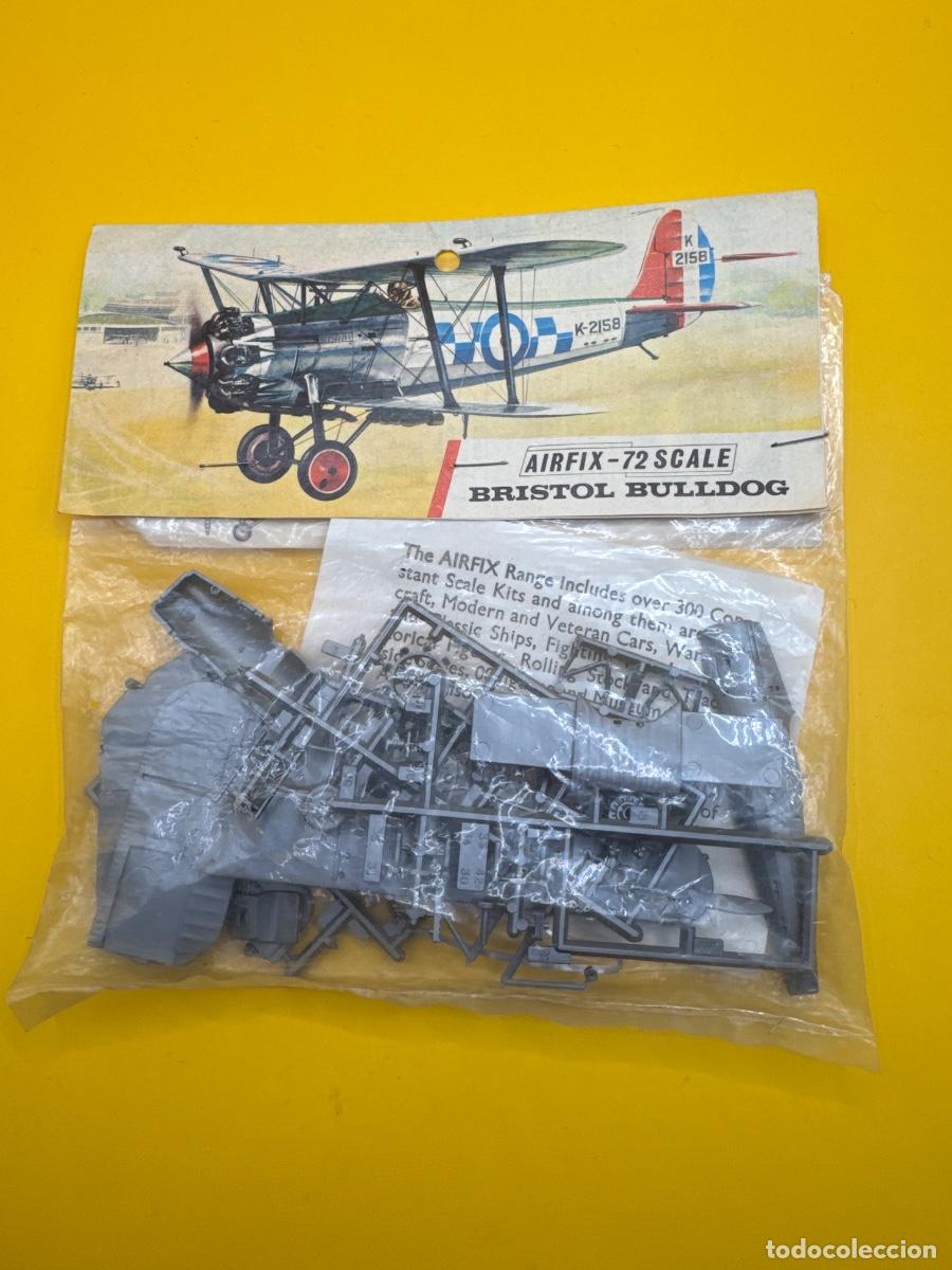 Radio control: ANTIGUA MAQUETA AIRFIX BRISTOL BULLDOG 1:72 &ndash; BOLSA ORIGINAL A&Ntilde;OS 60 &ndash; AVIACI&Oacute;N RAF