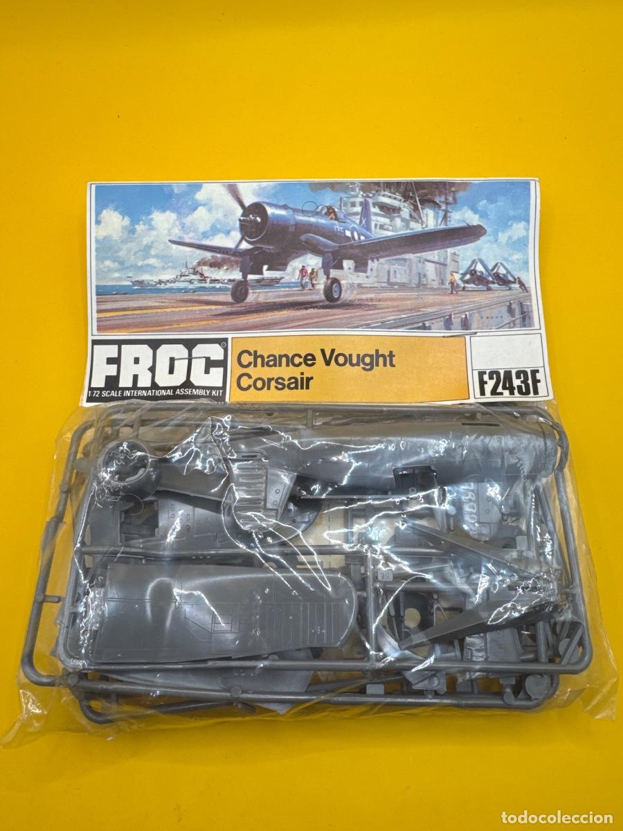 Radio control: ANTIGUA MAQUETA FROG CHANCE VOUGHT F4U CORSAIR 1:72 &ndash; REF. F243F &ndash; BOLSA ORIGINAL A&Ntilde;OS 70