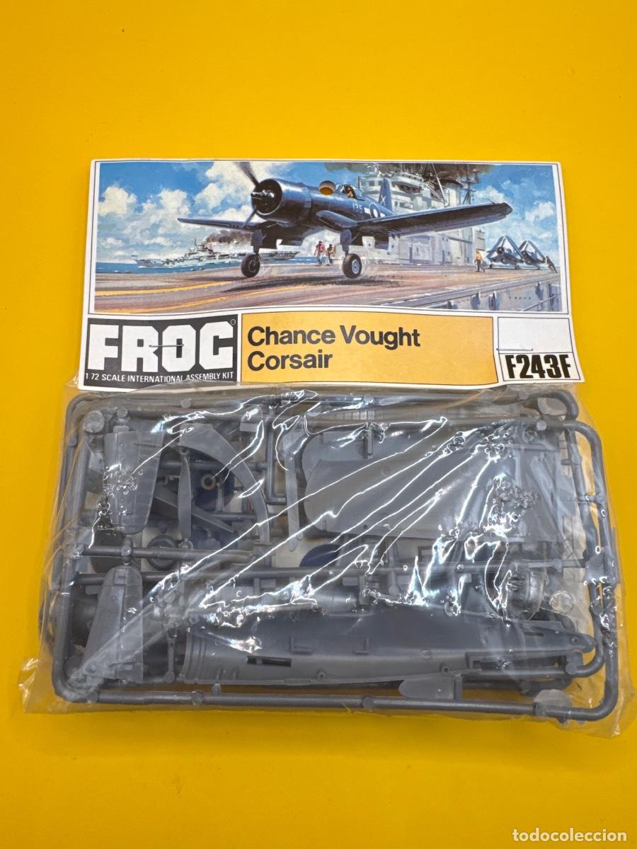 Radio control: ANTIGUA MAQUETA FROG CHANCE VOUGHT F4U CORSAIR 1:72 &ndash; REF. F243F &ndash; BOLSA ORIGINAL A&Ntilde;OS 70