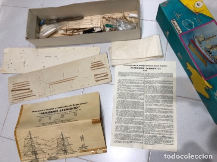 Radio control: MAQUETA CONSTRUCTO PRESIDENTE SARMIENTO INCOMPLETA - Foto 2