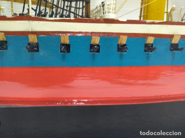 Barco De Vela Artesanal Eslora Total 53cm Comprar Radiocontrol