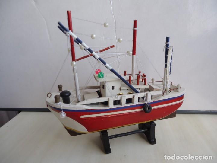 Radio control: MAQUETA DE BARCO. MADERA. - Foto 2