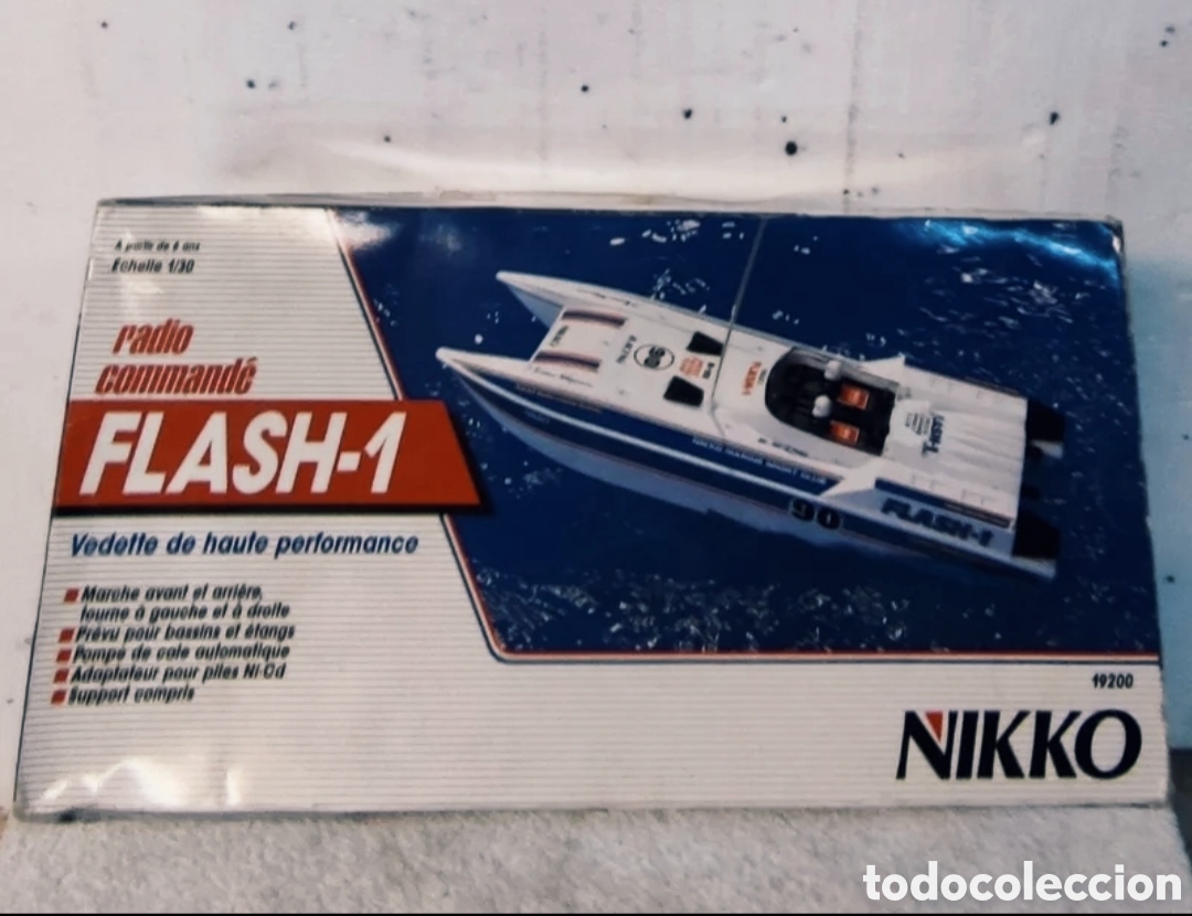 Radio control: Lancha motora de Nikko Flash -1 - Foto 6