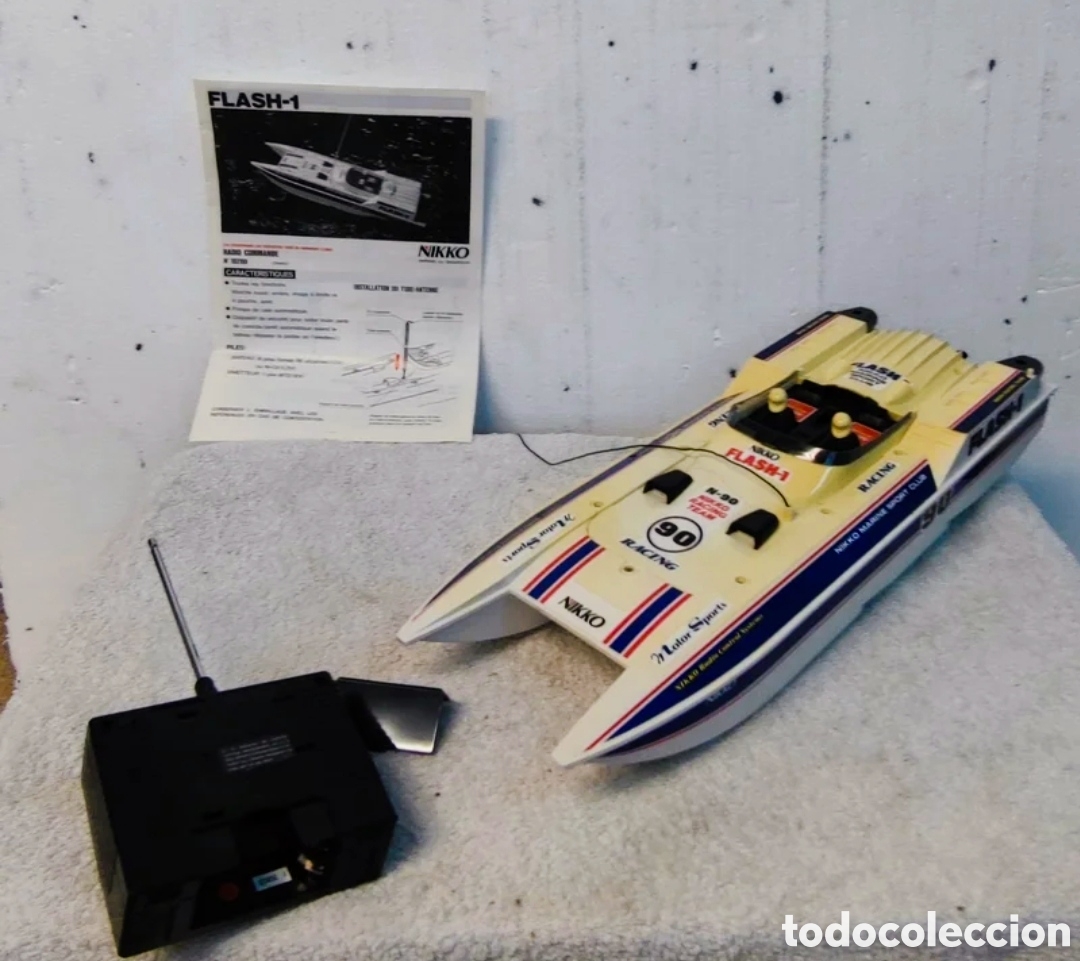 Radio control: Lancha motora de Nikko Flash -1 - Foto 1