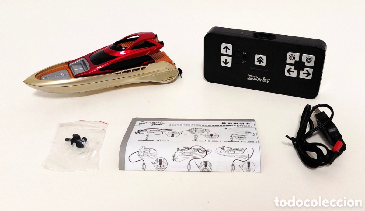 Radio control: QingTian Ref:888-4CH : Barco Radiocontrol