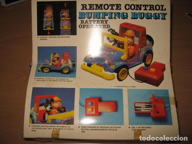 Radio control: BUMPING BUGGY REMOTE CONTROL DE BOTOY A&Ntilde;O 1982 HONG KONG - Foto 4