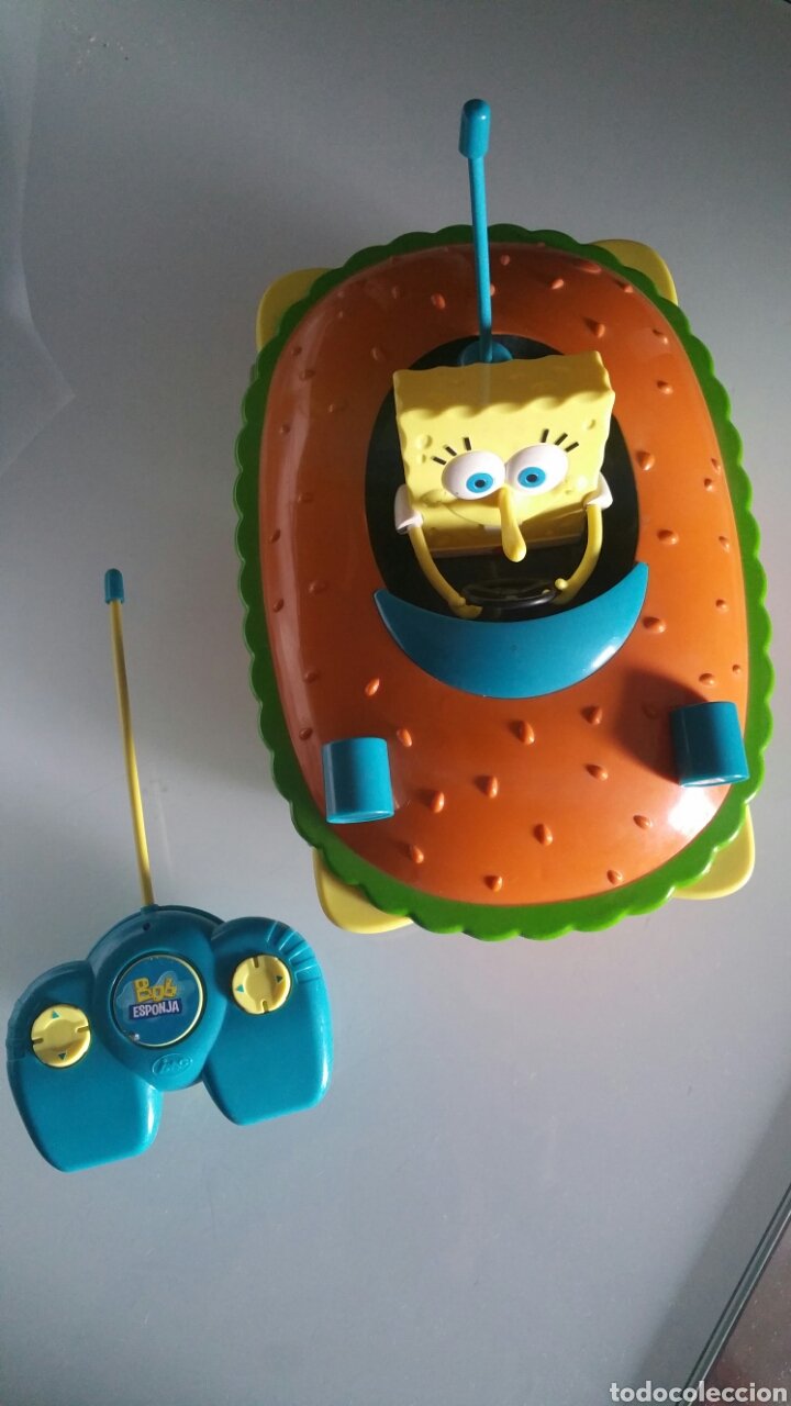 bob esponja, coche hamburguesas teledirigido - Compra venta en todocoleccion