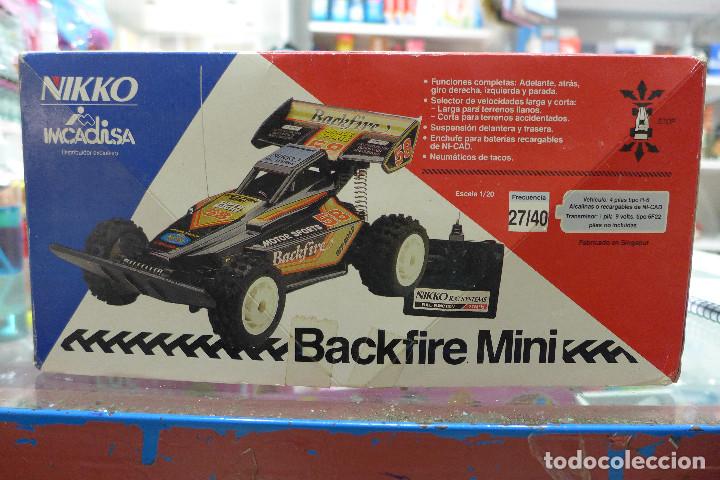 Radio control: COCHE DE RADIO CONTROL NIKKO BACKFIRE MINI - Foto 2