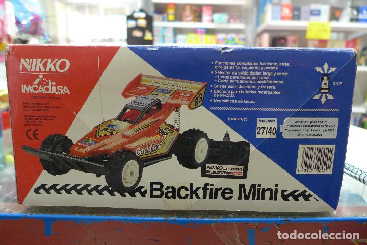 Radio control: COCHE DE RADIO CONTROL NIKKO BACKFIRE MINI - Foto 3