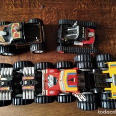 Radio Control: LOTE 3 VEHICULOS A PILAS- MONSTERS MACHINES MAD MASHER TOMY, ROAD MONSTER, TWIN MOTORS TRACKER. Lote 302132268