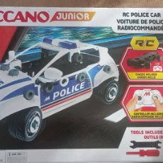 Radio Control: MECCANO JUNIOR RC POLICE CAR TELEDIRIGIDO NUEVO EN CAJA SIN ABRIR