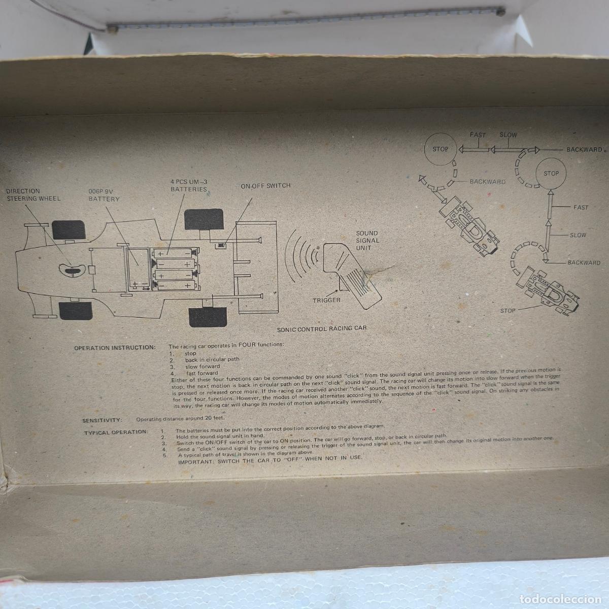 Radio control: SONIC CONTROL ELF FORMULA 1 EN CAJA FUNCIONANDO - Foto 5