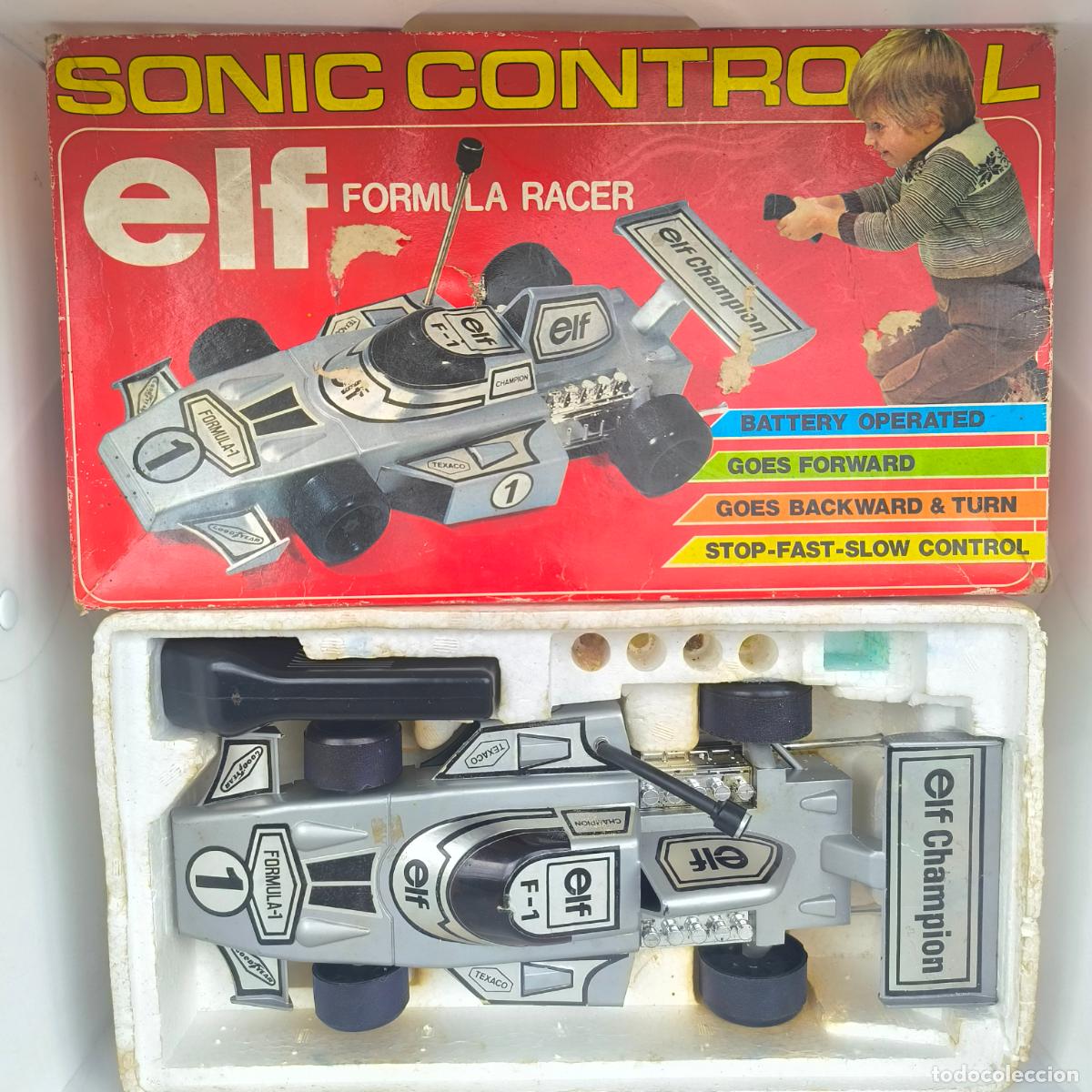 Radio control: SONIC CONTROL ELF FORMULA 1 EN CAJA FUNCIONANDO - Foto 7