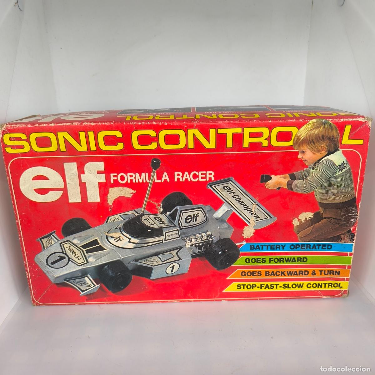 Radio control: SONIC CONTROL ELF FORMULA 1 EN CAJA FUNCIONANDO - Foto 1