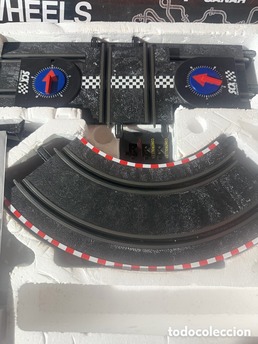 Radio control: Scalextric Compact Fire Wheels completo - Foto 5