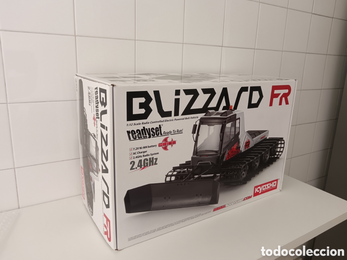 Radio Control: KIOSHO RC BLIZZARD FR, QUITANIEVES, ESCALA 1/12.