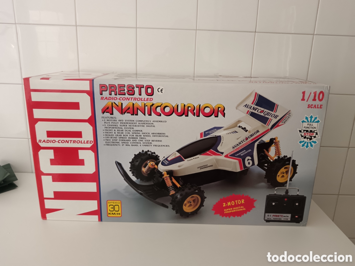 Radio Control: COCHE RC VINTAGE 1/10, BUGGY MARCA PRESTO ANANTCOURIOR.