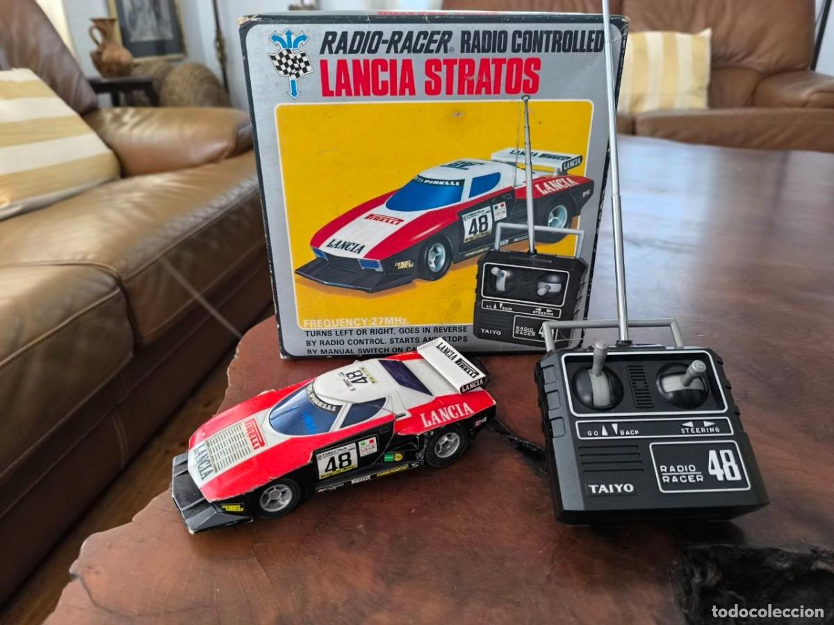 Radio Control: Lancia Stratos Pirelli Taiyo Radio Racer Radiocontrol Made in Japan a&ntilde;os 80 CAJA ORIGINAL