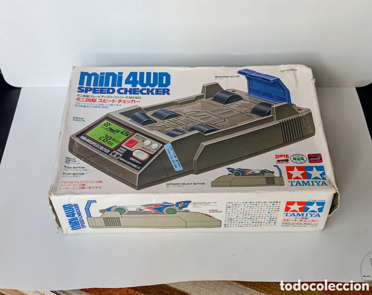 Radio Control: MEDIDOR DE VELOCIDAD MAXIMA - TAMIYA - MINI 4WD - MODO CONTRARELOJ HASTA 300 METROS