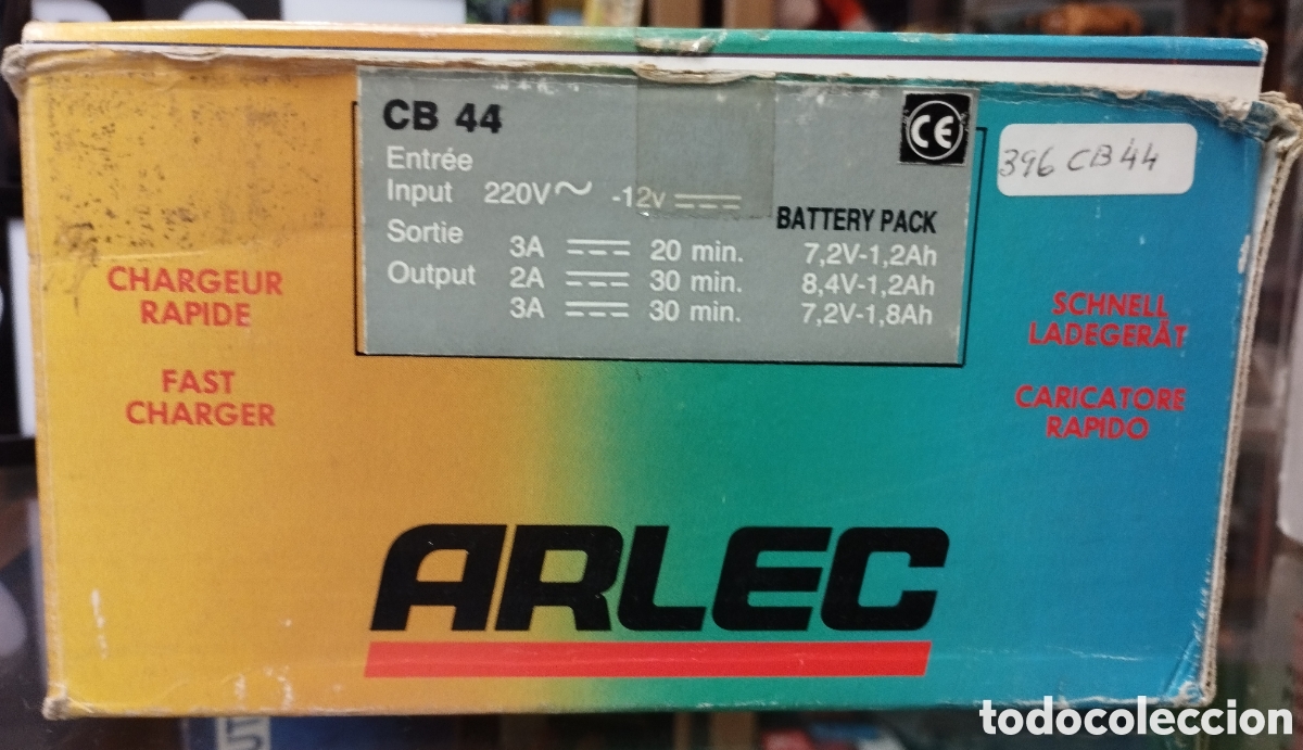 Radio Control: Cargador bater&iacute;a arlec vintage