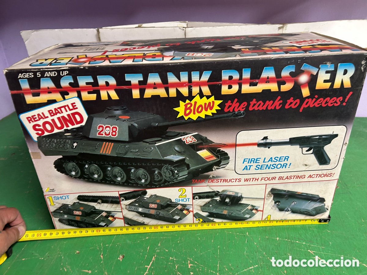 Radio Control: LASER TANK BLASTER TOY 208 ROYAK CONDOR MERCARI NUEVO A ESTRENAR