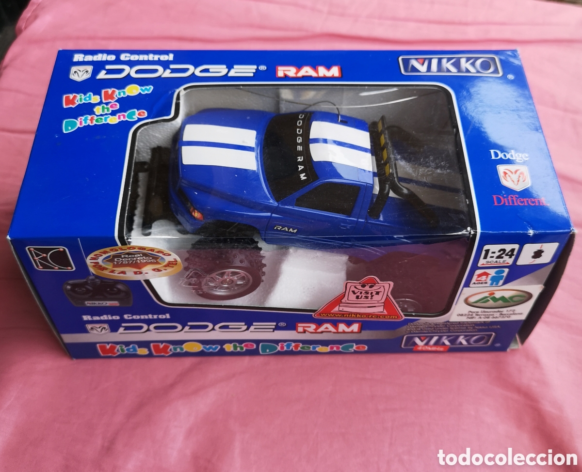 Radio Control: Nikko. DODGE RAM. Radio control. Escala 1:24. SIN USAR. FUNCIONA BIEN.