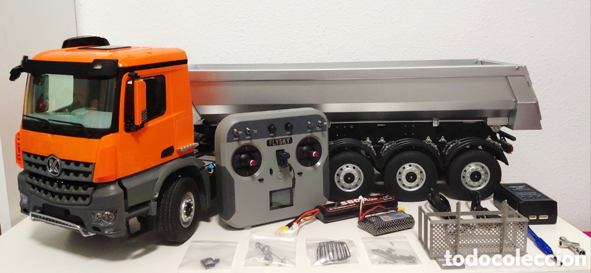 Radio control: Kabolite Ref:K5801 : Cami&oacute;n Trailer Arocs con Ba&ntilde;era