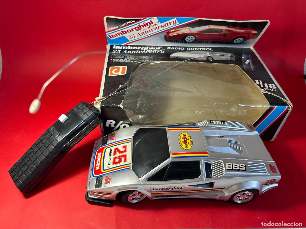 Radio control: LAMBORGHINI COUNTACH 25 ANIVERSARIO RADIO CONTROL 1/18 SUNCON