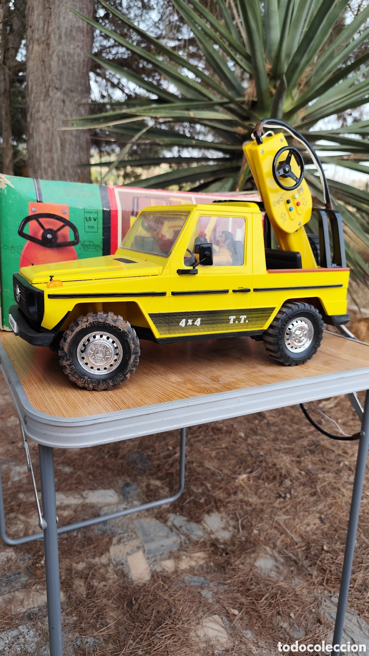 Radio control: Mercedes 300 GD 4x4 T.T. RICO Vintage Teledirigido &ndash; Caja Original &ndash; Juguete Espa&ntilde;ol