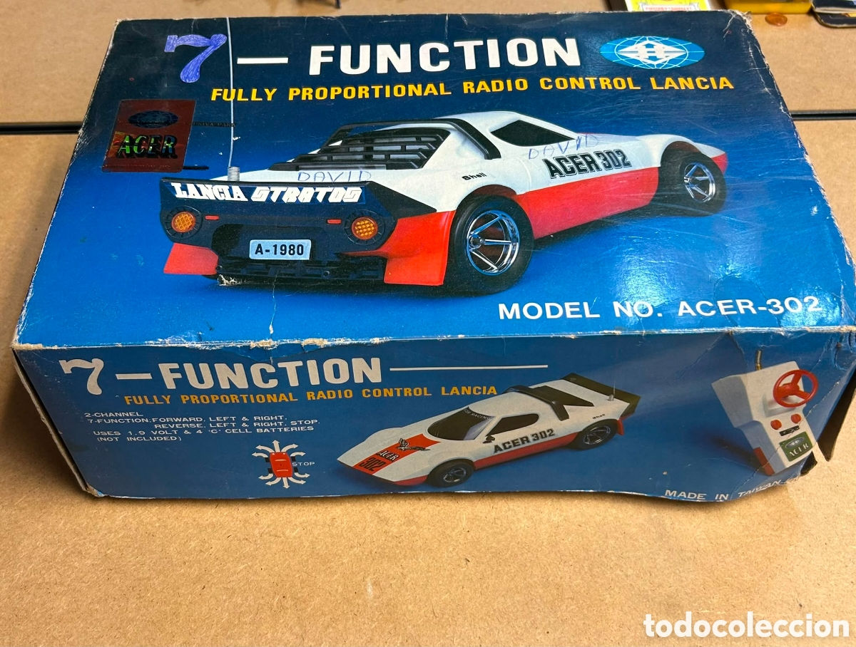 Radio control: Lancia stratos mod.acer -302 radiocontrol a&ntilde;os 70