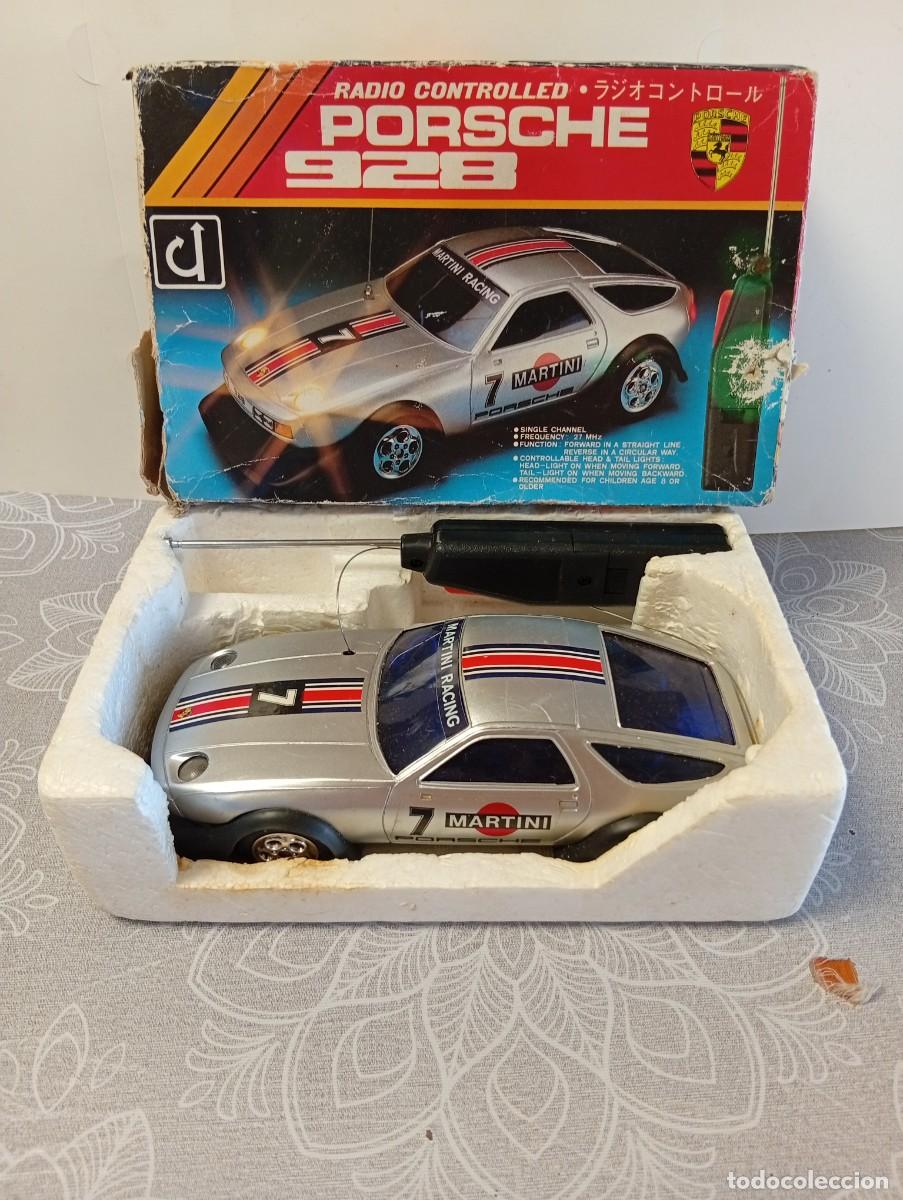 Funksteuerung: COCHE RC PORSCHE 928 RADIOCONTROL -MADE IN HONG KONG,MARTINI RACING-