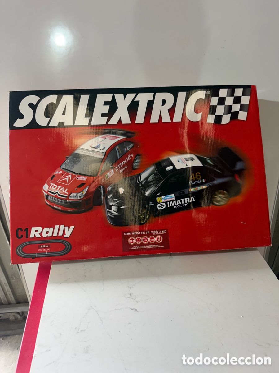 Radio control: Scalextric C1 Rally Subaru Impreza vs Citro&euml;n
